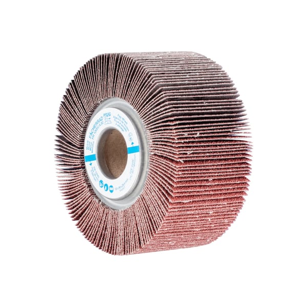 Pferd 4" x 2" Unmounted Flap Wheel - 1" A.H. - Aluminum Oxide - 60 Grit 45552 - main